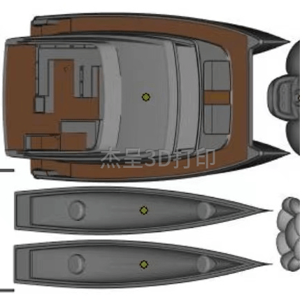 3D打印助力游艇模型的制作