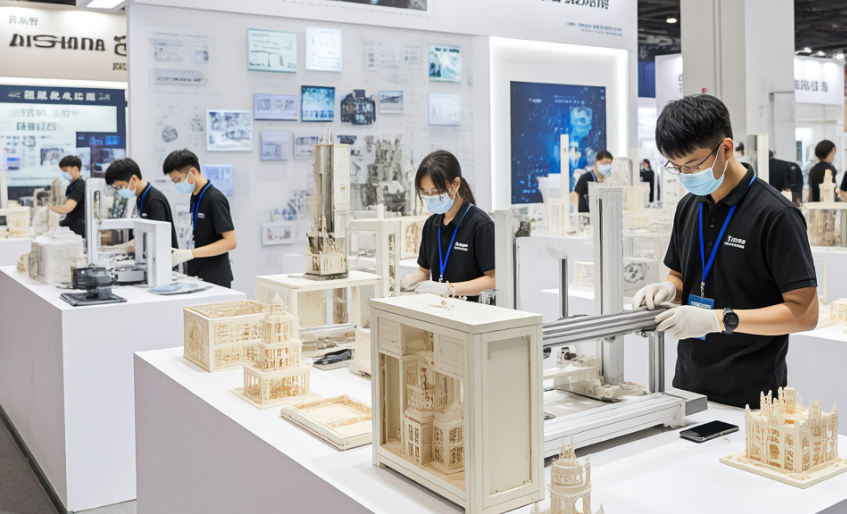 3d打印机展会让新手15分钟玩转打印技术