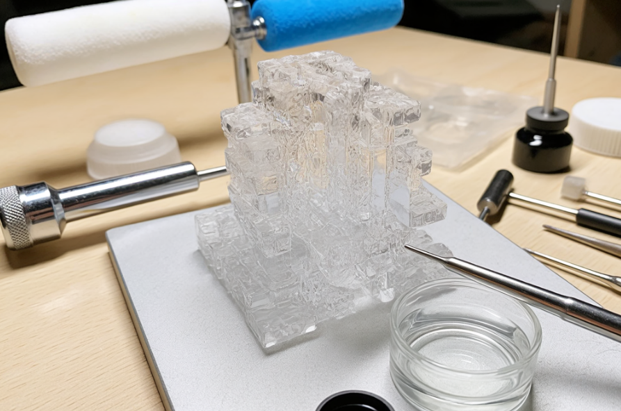 3d打印透明树脂后处理能提升透明度吗
