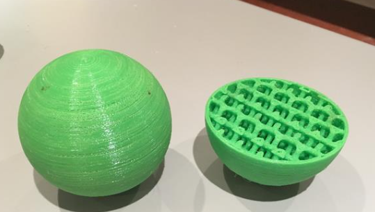 3D打印切片球体如何避免内部空心情况