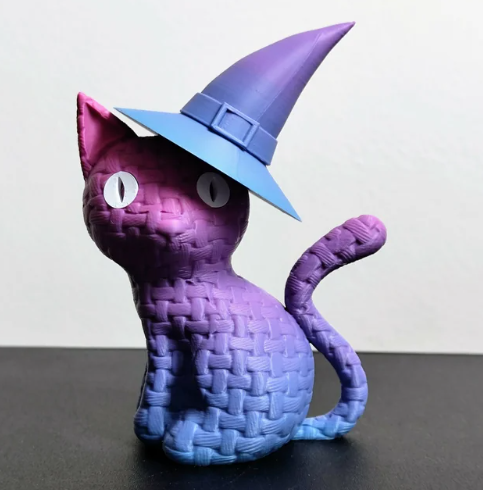 如何实现完美的3d打印双色渐变效果？